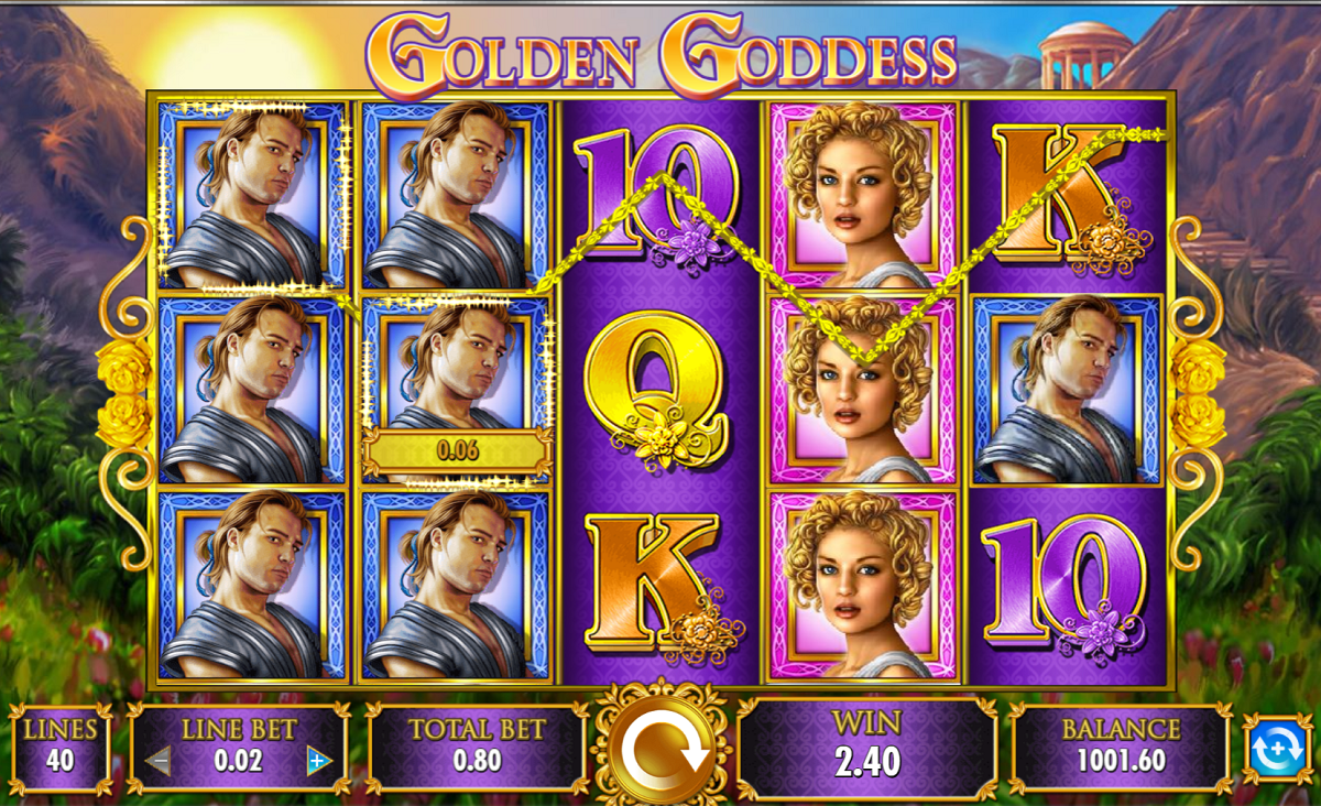 golden goddess jackpot slot